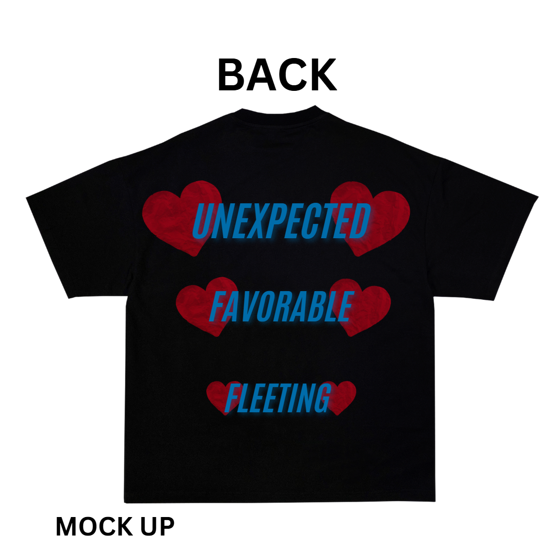 T-Shirt Design "Luck", T-Shirt Mockup, T-Shirt Print Design, Black T-Shirt Mockup, Typography | Transparent PNG | JPG and PDF file